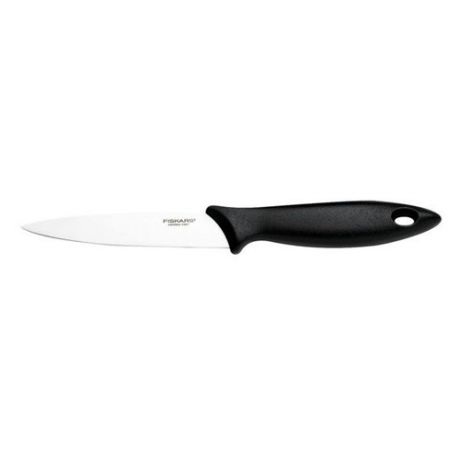 Нож кухонный Fiskars Essential (1023778) стальной для чистки овощей и фруктов лезв.110мм прямая зато