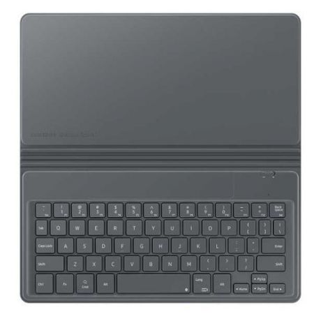 Чехол-клавиатура SAMSUNG Book Cover, для Samsung Galaxy Tab A7, серый [ef-dt500bjrgru]