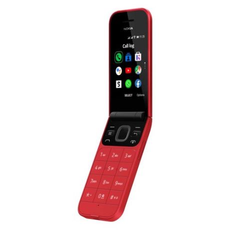 Мобильный телефон NOKIA 2720 Flip Dual sim красный