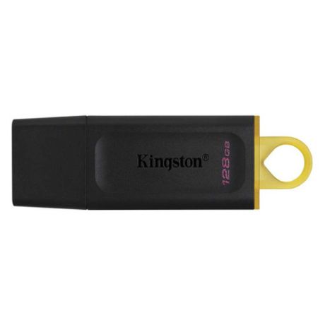 Флешка USB KINGSTON DataTraveler Exodia 128ГБ, USB3.1, черный и желтый [dtx/128gb]