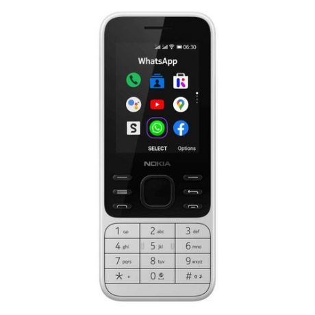 Мобильный телефон NOKIA 6300 4G, белый