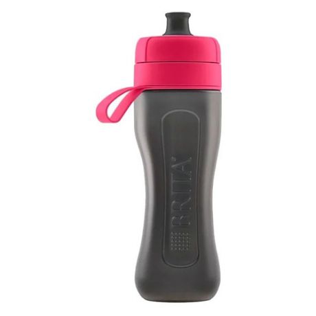 Бутылка-водоочиститель BRITA Fill&Go Active, розовый, 0.6л
