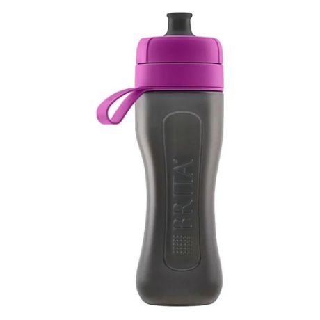 Бутылка-водоочиститель BRITA Fill&Go Active, фиолетовый, 0.6л