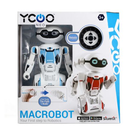 Робот радиоуправляемый YCOO Макробот, синий [88045-1]