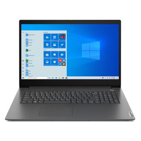 Ноутбук LENOVO V17-IIL, 17.3", IPS, Intel Core i5 1035G1 1.0ГГц, 8ГБ, 512ГБ SSD, Intel UHD Graphics , Windows 10 Professional, 82GX0019RU, серый