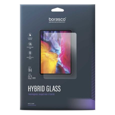 Защитное стекло BORASCO Hybrid Glass для Lenovo Tab M10 TB-X306X/TB-X306F, 10", 1 шт [39950]