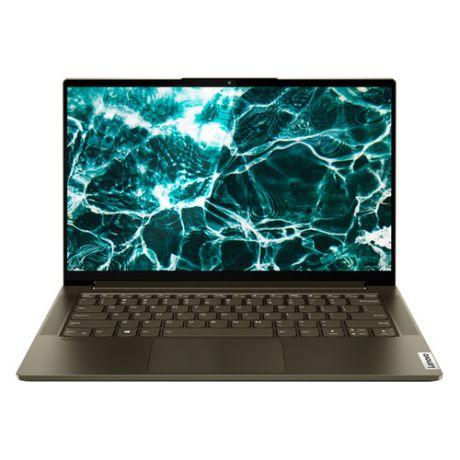 Ноутбук-трансформер LENOVO Yoga 7 14ITL5, 14", IPS, Intel Core i5 1135G7 2.4ГГц, 16ГБ, 512ГБ SSD, Intel Iris Xe graphics , Windows 10, 82BH007QRU, темно-зеленый