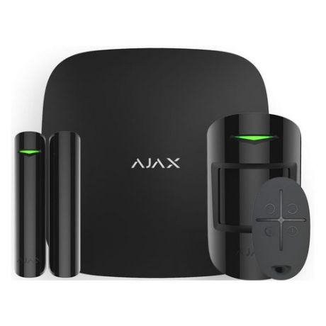Комплект сигнализации беспроводной AJAX StarterKit, черный [00-00105514]