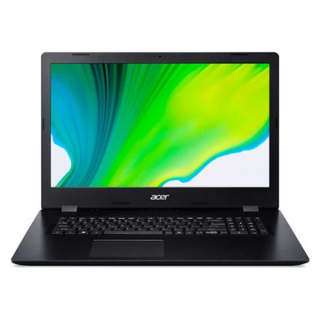 Ноутбук ACER Aspire 3 A317-52-776D, 17.3", Intel Core i7 1065G7 1.3ГГц, 8ГБ, 1000ГБ, 256ГБ SSD, Intel Iris graphics , Eshell, NX.HZWER.005, черный