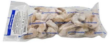 Креветки «Моремания» Ваннамей свежемороженые очищенные, 500 г