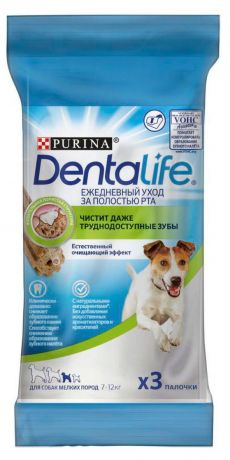 Лакомство для собак DentaLife мелких пород для поддержания здоровья полости рта, 49 г