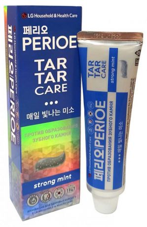 Зубная паста Perioe Tar Tar Care Strong Mint Сильная мята, 120 г