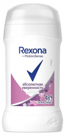 Антиперспирант-дезодорант стик Rexona Абсолютная уверенность, 40 мл