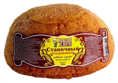 Хлеб пшенично-ржаной «Рижский хлеб» Станичный, 250 г