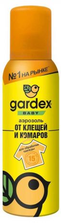 Аэрозоль Gardex Baby от клещей, 100 мл