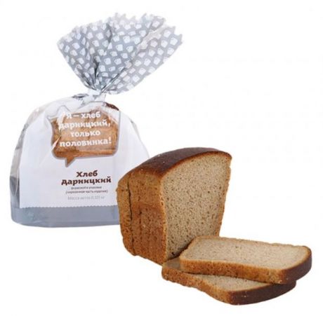 Хлеб пшеничный «Русский хлеб» Дарницкий нарезка, 350 г