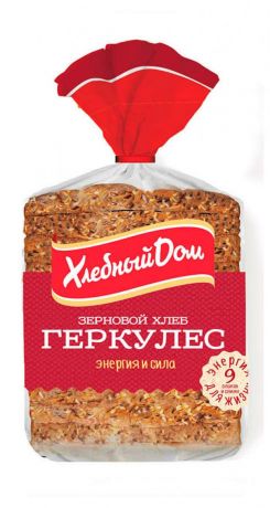 Хлеб Геркулес «Хлебный дом» зерновой, 250 г