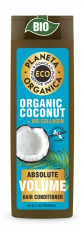 Бальзам для волос Planeta Organica Coconut bio collagen, 520 мл