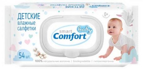 Салфетки детские Smart Baby Comfort, 54 шт