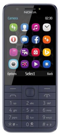 Телефон мобильный Nokia 230 DS синий