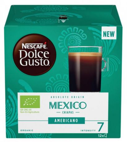 Кофе в капсулах Nescafe Dolce Gusto Mexico Americano, 12 шт