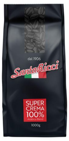 Кофе Santa Ricci в зернах, 1 кг