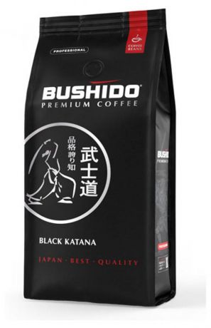 Кофе BUSHIDO Black Katana в зернах, 1 кг