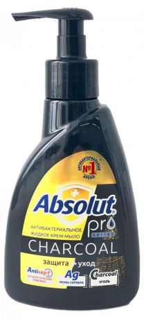 Мыло жидкое Absolut Pro Уголь, 250 г