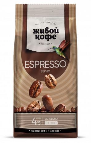 Кофе в зернах «Живой кофе» Espresso, 1 кг