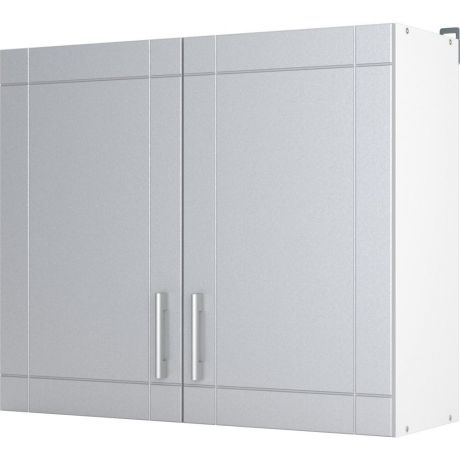 Шкаф навесной «Тортора» 67x80 см, МДФ, цвет серый