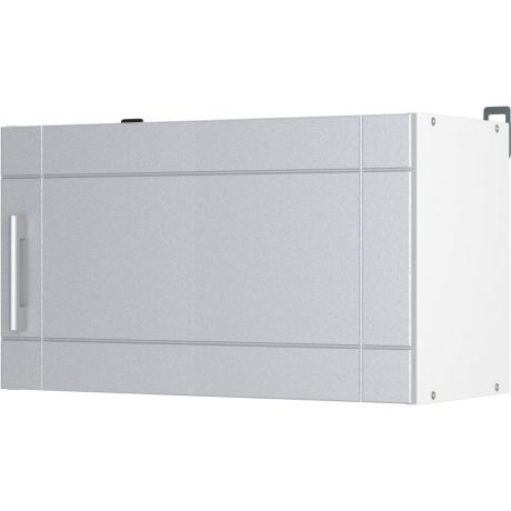Шкаф навесной под вытяжку «Тортора» 34x60 см, МДФ, цвет серый