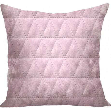 Подушка Geometric 45x45 см цвет розовый