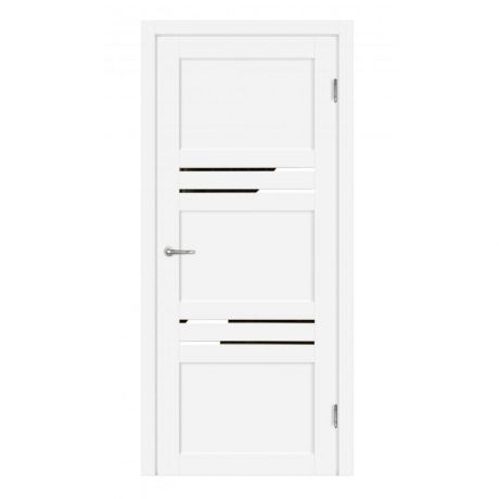 Дверь межкомнатная глухая с замком и петлями в комплекте Artens Флай 70x200 см Hardflex цвет белый