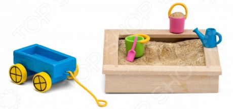 Аксессуары для кукольного домика Lundby «Песочница с игрушками»