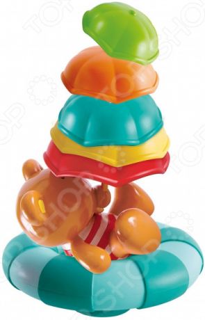 Игрушка для купания Hape «Мишка с зонтами»