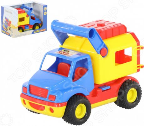 Машинка игрушечная Wader «КонсТрак. Фургон»