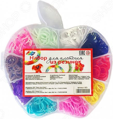 Набор для плетения из резинок Color Kit «Яблоко»