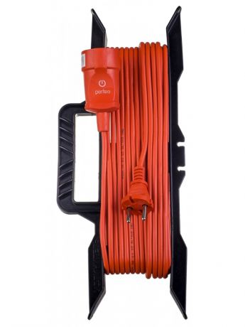 Удлинитель на рамке без заземления Perfeo RuPower 1 Sockets 10m Orange PF_C3265