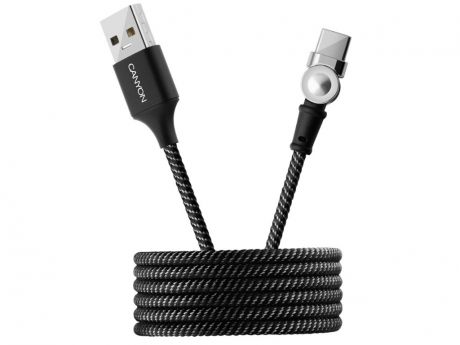 Аксессуар Canyon USB - Type C 1m Black CNS-USBC8B