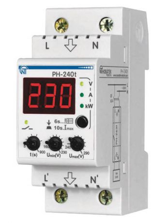 Реле контроля напряжения Новатек-Электро PH-240Т 3425600240т