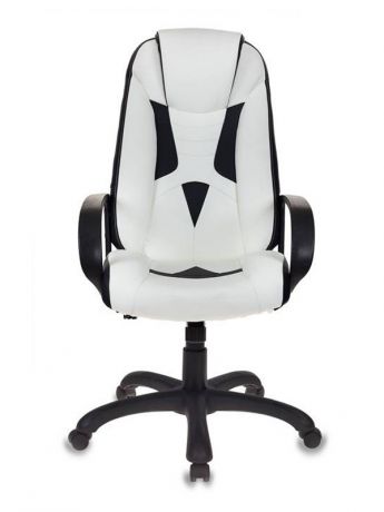 Компьютерное кресло Бюрократ Viking-8/WH+Black 1078868 Выгодный набор + серт. 200Р!!!
