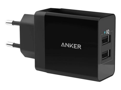 Зарядное устройство Anker 2xUSB Power IQ Black A2021L11 897068