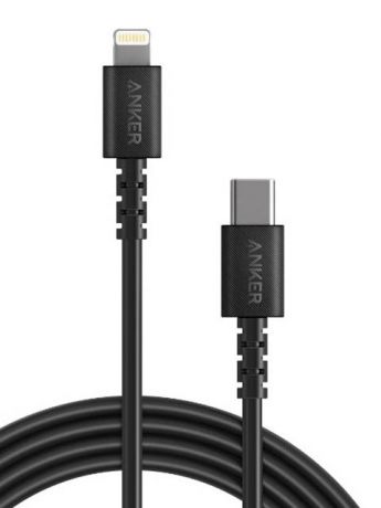 Аксессуар Anker PowerLine Select USB-C - Lightning 1.8m Black A8613G11