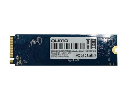Твердотельный накопитель Qumo Novation TLC 3D 512Gb Q3DT-512GPPH-NM2