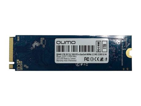 Твердотельный накопитель Qumo Novation TLC 3D 1Tb Q3DT-1TPPH-NM2