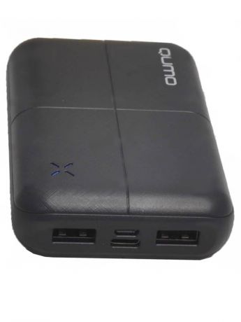Внешний аккумулятор Qumo Power Bank PowerAid S6000 6000mAh Black 30717