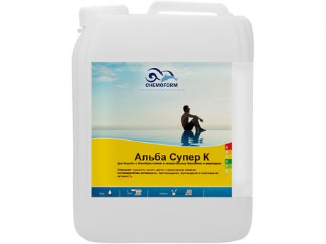 Средство для борьбы с водорослями Chemoform Альба Супер К 5L 0610005