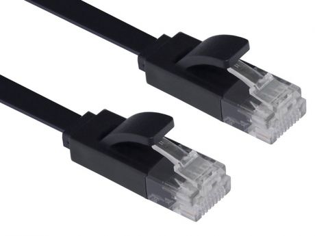 Сетевой кабель GCR Prof UTP cat.6 RJ45 10m Black GCR-LNC616-10.0m