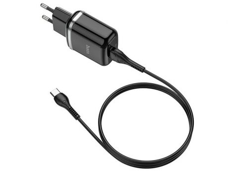 Зарядное устройство Hoco N3 Special 3A + кабель Type-C Black