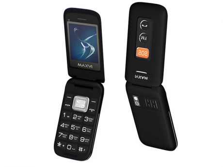 Сотовый телефон MAXVI E5 Black